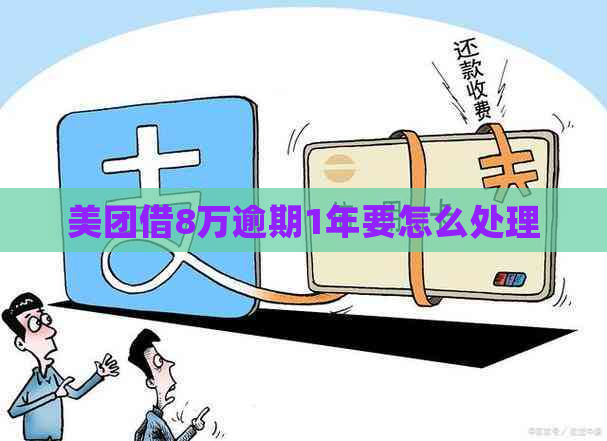 美团借8万逾期1年要怎么处理