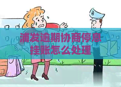 浦发逾期协商停息挂账怎么处理