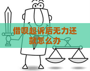 信用卡起诉后无力还款怎么办