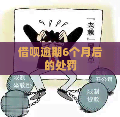 信用卡逾期6个月后的处罚