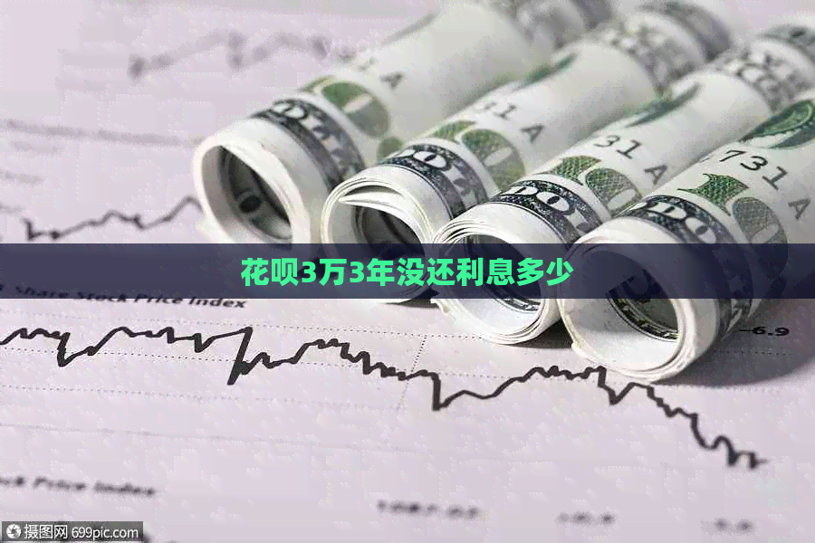 白条3万3年没还利息多少
