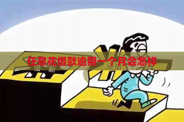 任意花借款逾期一个月会怎样