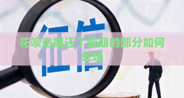 白条逾期还了逾期的部分如何处理
