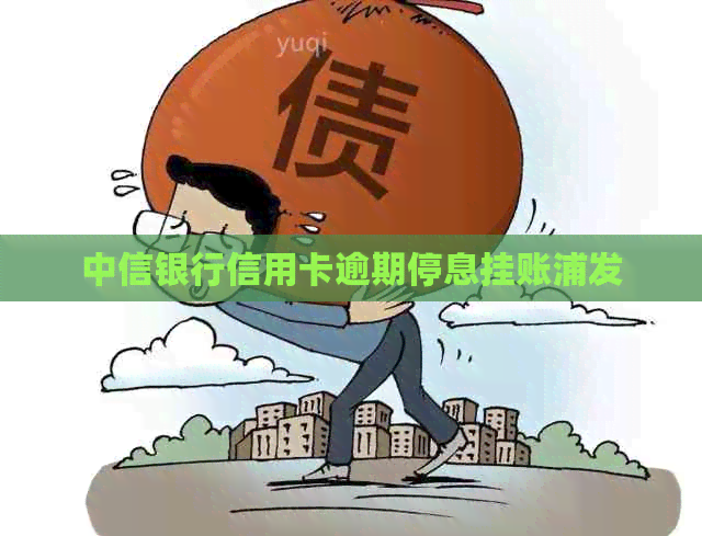 中信银行信用卡逾期停息挂账浦发