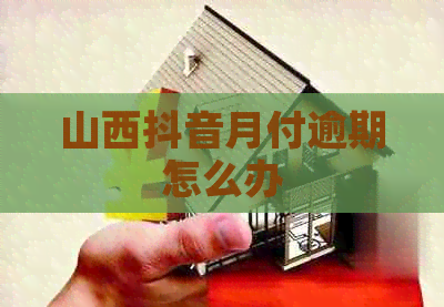 山西抖音月付逾期怎么办
