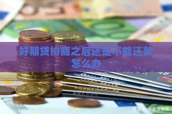 好期贷协商之后还是不能还款怎么办