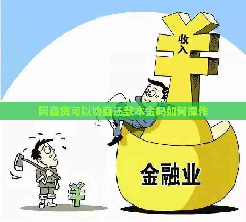 白条贷可以协商还款本金吗如何操作