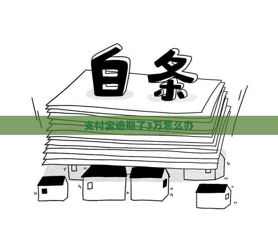 信用卡逾期了3万怎么办
