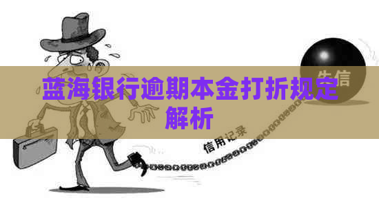 蓝海银行逾期本金打折规定解析