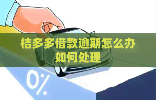 桔多多借款逾期怎么办如何处理