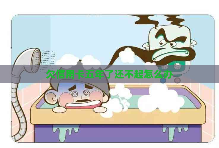 欠信用卡五年了还不起怎么办