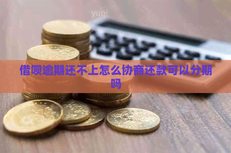 信用卡逾期还不上怎么协商还款可以分期吗