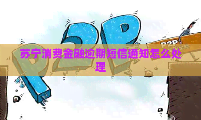 苏宁消费金融逾期短信通知怎么处理
