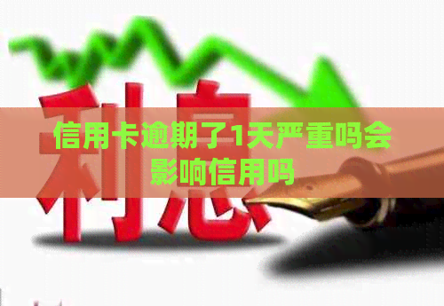 信用卡逾期了1天严重吗会影响信用吗
