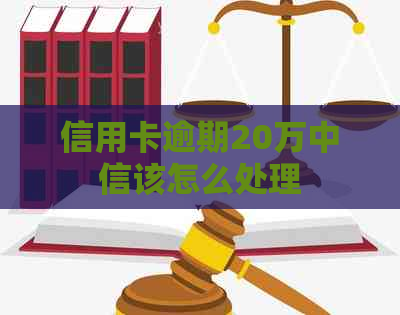 信用卡逾期20万中信该怎么处理