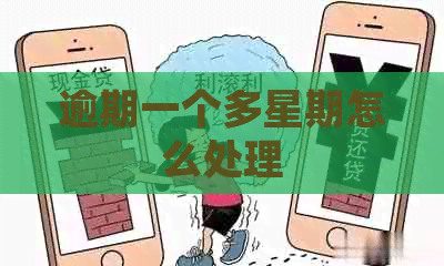 逾期一个多星期怎么处理