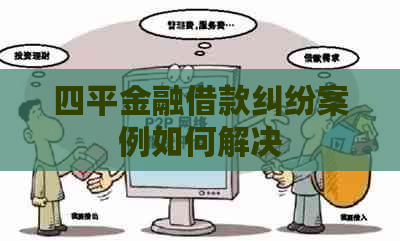四平金融借款纠纷案例如何解决