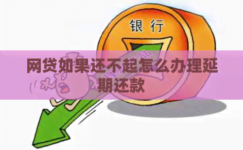网贷如果还不起怎么办理延期还款