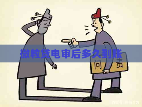 微粒贷电审后多久到账 微粒贷电审后多久到账