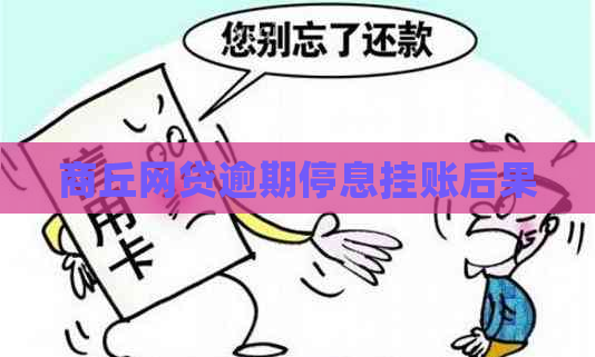 商丘网贷逾期停息挂账后果