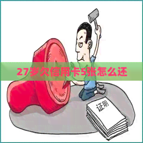 27岁欠信用卡5张怎么还