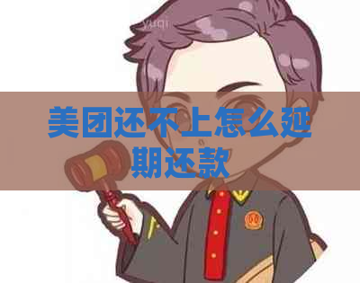 美团还不上怎么延期还款