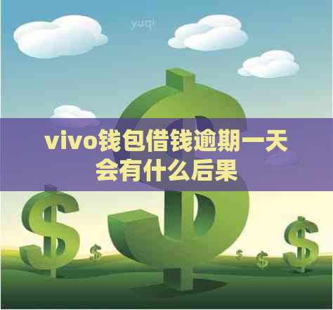 vivo钱包借钱逾期一天会有什么后果
