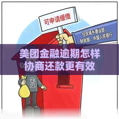 美团金融逾期怎样协商还款更有效