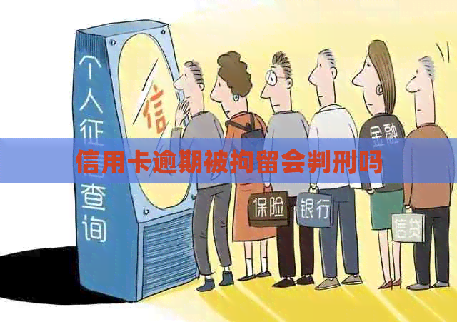信用卡逾期被拘留会判刑吗