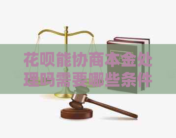 白条能协商本金处理吗需要哪些条件