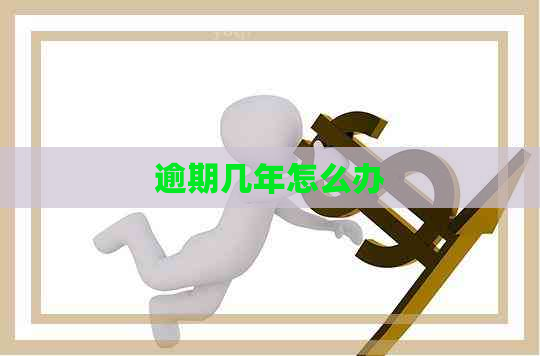 逾期几年怎么办