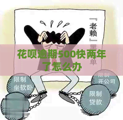 白条逾期500快两年了怎么办