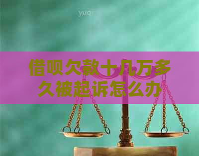 信用卡欠款十几万多久被起诉怎么办