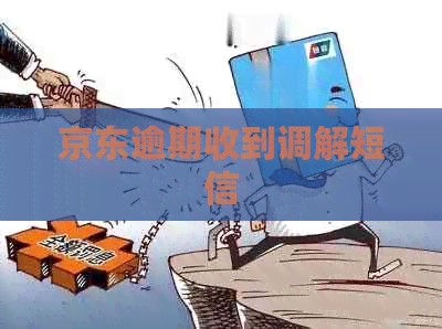 京东逾期收到调解短信