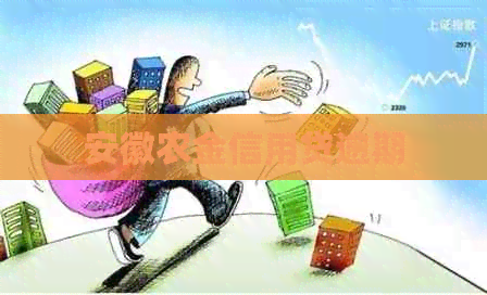 安徽农金信用贷逾期