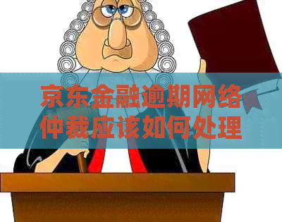 京东金融逾期网络仲裁应该如何处理
