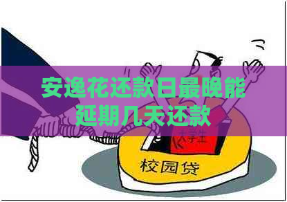 安逸花还款日最晚能延期几天还款