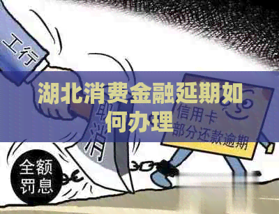 湖北消费金融延期如何办理