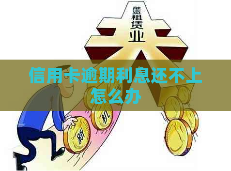 信用卡逾期利息还不上怎么办