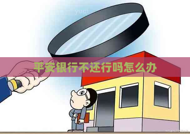平安银行不还行吗怎么办