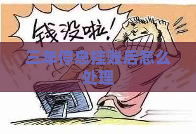 三年停息挂账后怎么处理