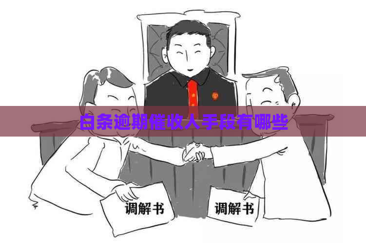 白条逾期人手段有哪些