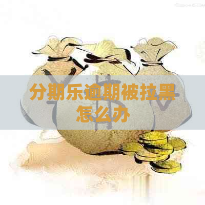 逾期被拉黑怎么办