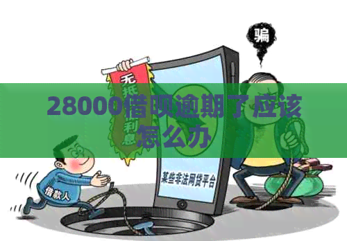 28000信用卡逾期了应该怎么办