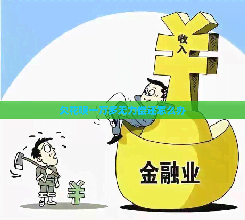 欠白条一万多无力偿还怎么办