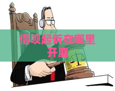 信用卡起诉在哪里开庭