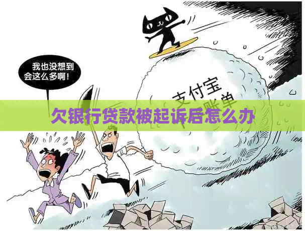 欠银行贷款被起诉后怎么办