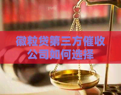 徽粒贷第三方公司如何选择