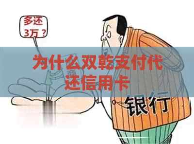 为什么双乾支付代还信用卡