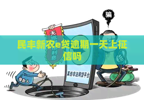 民丰新农e贷逾期一天上吗